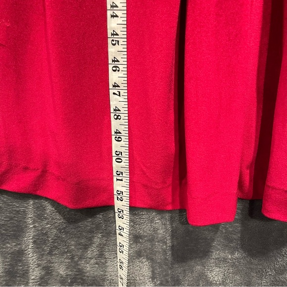 Vintage Women’s 2X House Dress Coat Lounge Ted Velour Zip Front Intricate Lace - Picture 5 of 15